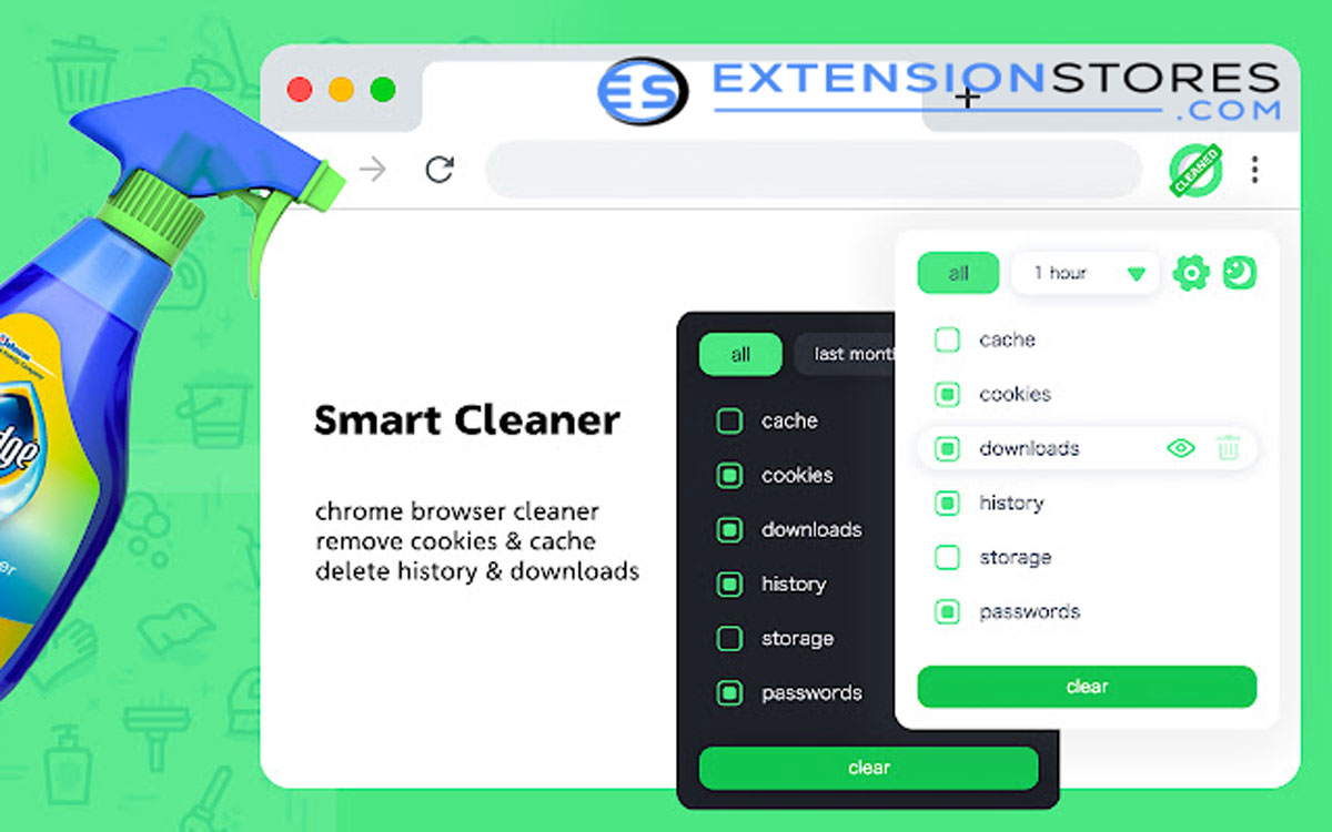 Smart Clean Extension 1.1.30 for chrome