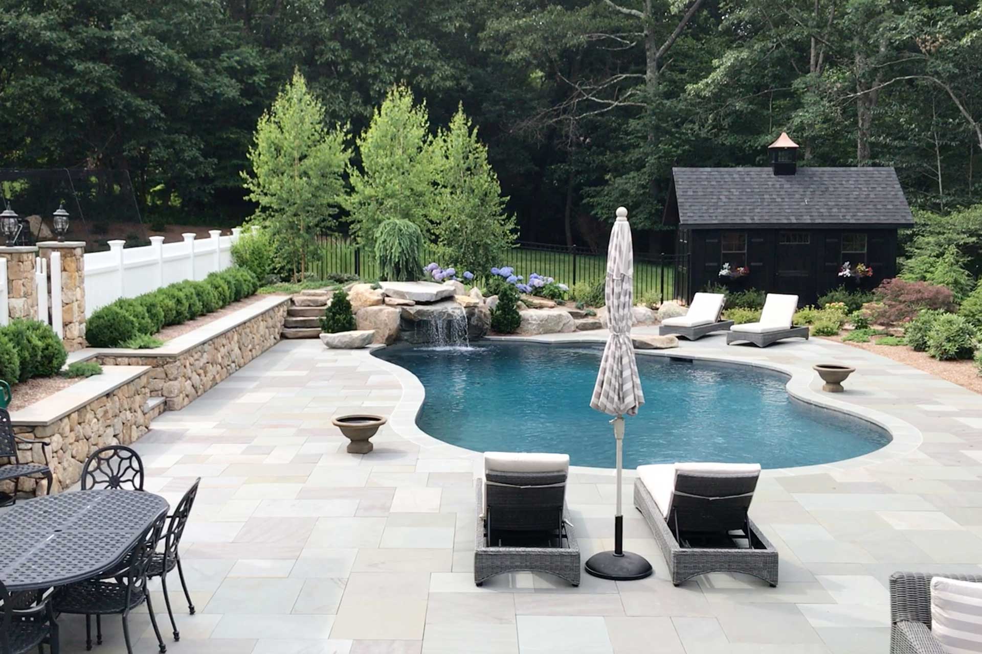 More Pools and Spas Exteriors Inc. Landscape Design and Maintenance