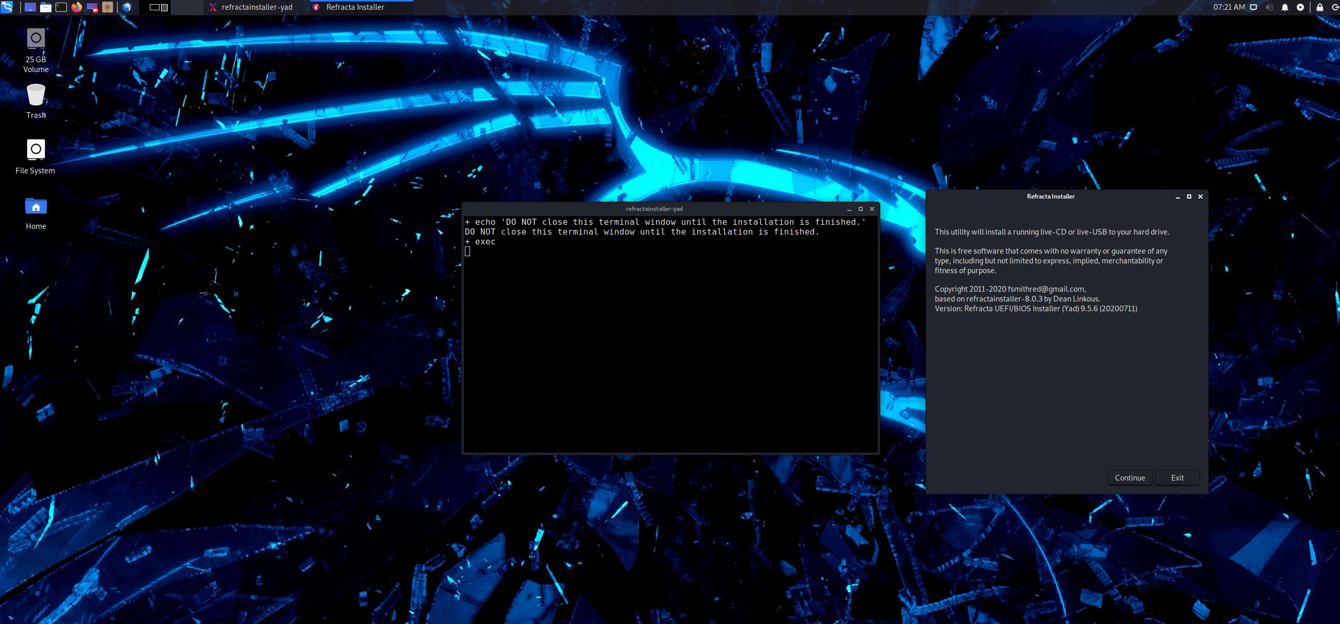 Kali Linux 2020.4 Live Exton Linux Live Systems