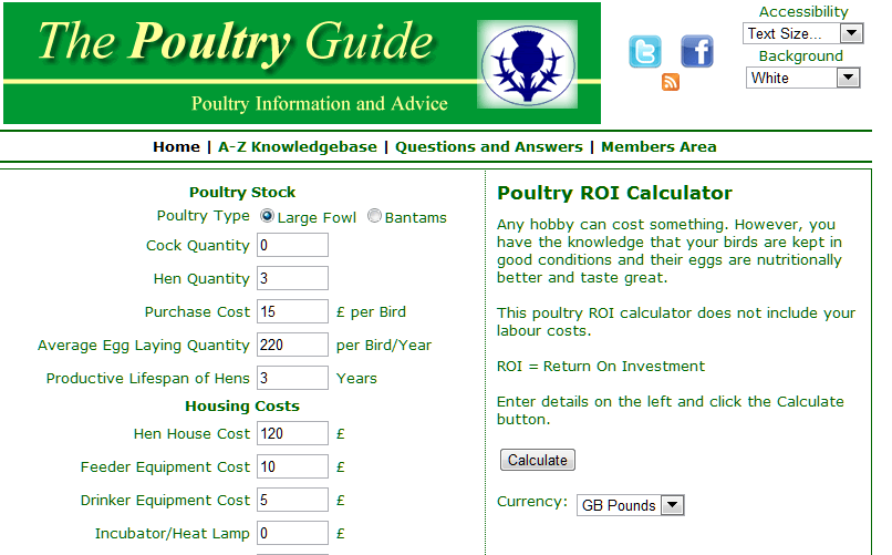 The Practical Costs & Profit of Keeping Chickens Extopian
