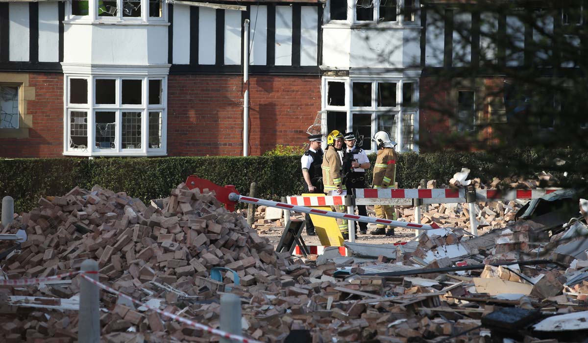 Dozens injured and several buildings collapse in UK gas explosion