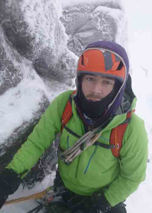 Climber crushed to death by falling rock was celebrating first wedding