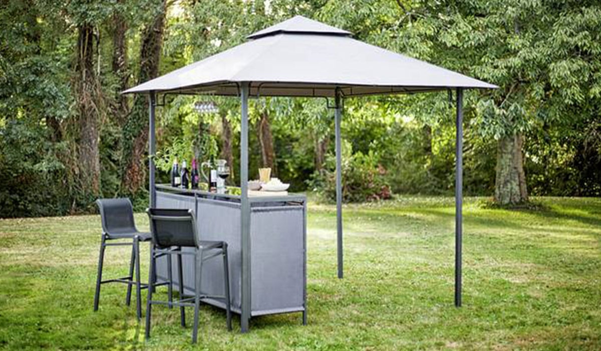 Argos has just slashed the price of a gazebo with a builtin bar but