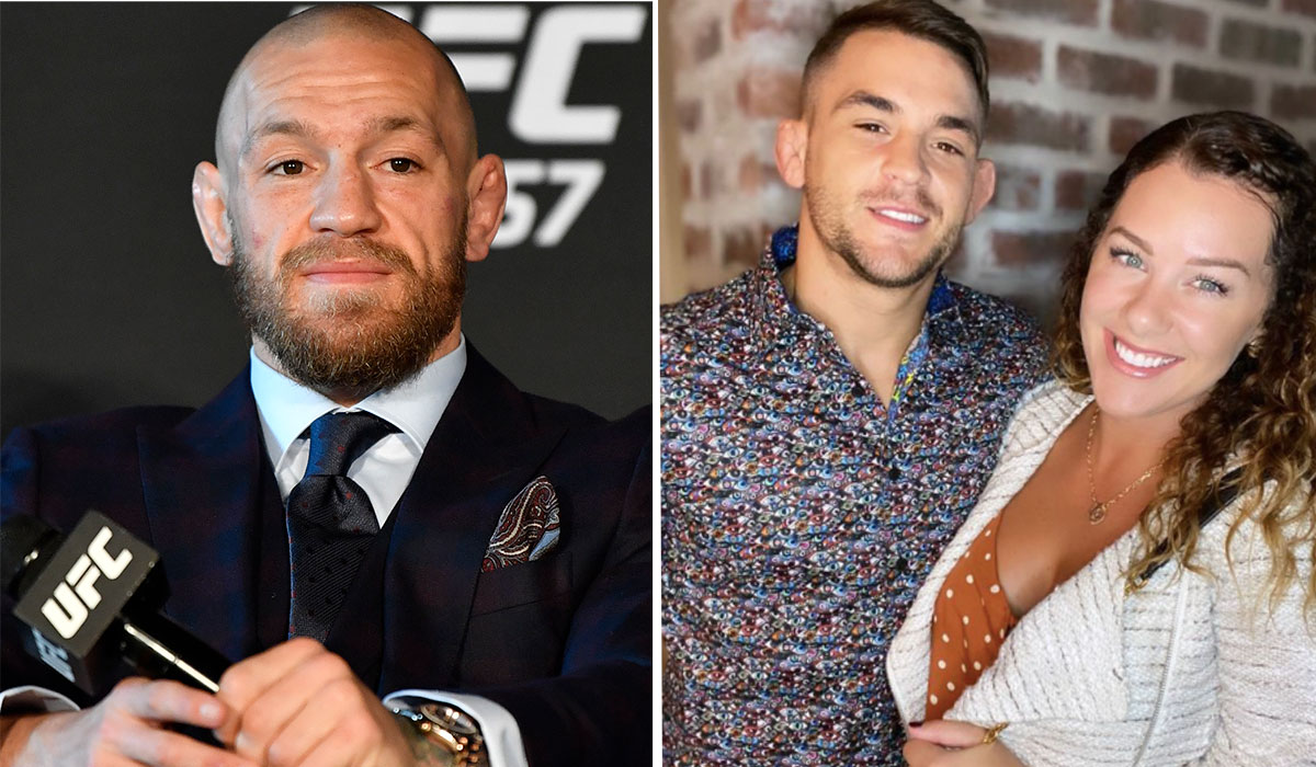 Conor McGregor predictably drags Dustin Poirier's wife into rumbling