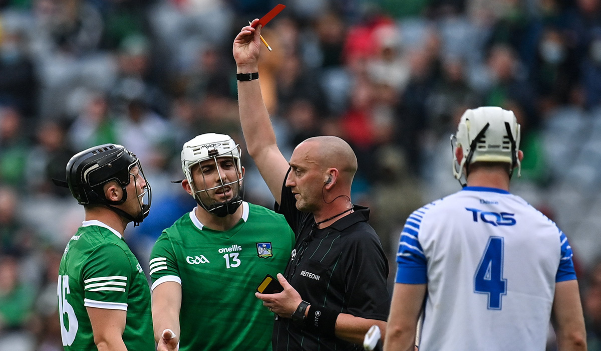 Limerick star CLEARED to play AllIreland final after red card for