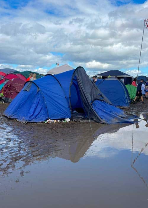 Electric Picnic Attendees Leave Due To Weather Conditions