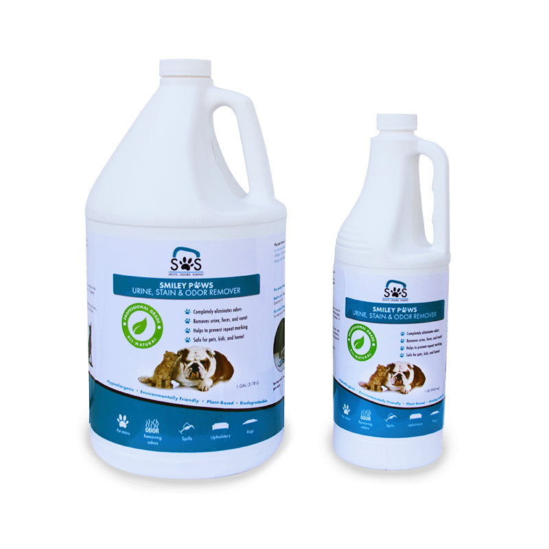 SOS Smiley Paws Pet Urine, Odor, and Stain Remover The Extraction Zone