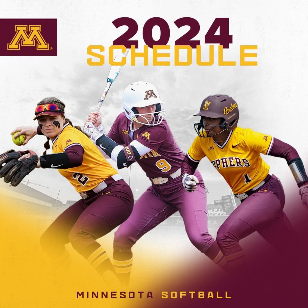 Piper Ritter, Minnesota Reveal Golden Gophers 2024 Schedule - Extra