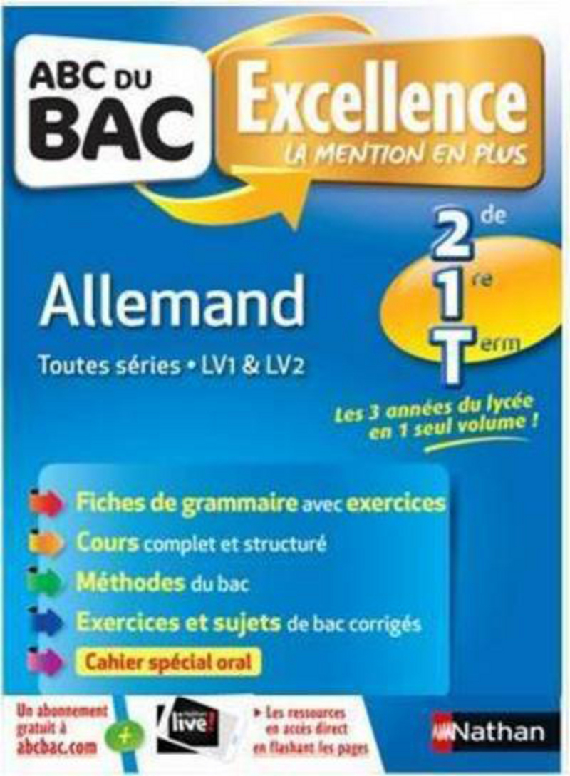 Corrigé d'un oral pour le bac 1ère Allemand