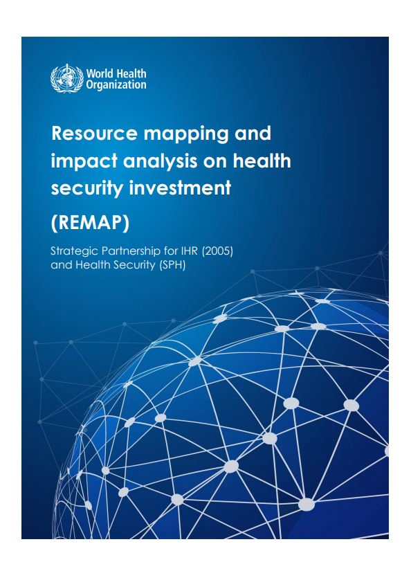 Resource mapping and impact analysis on health security investment