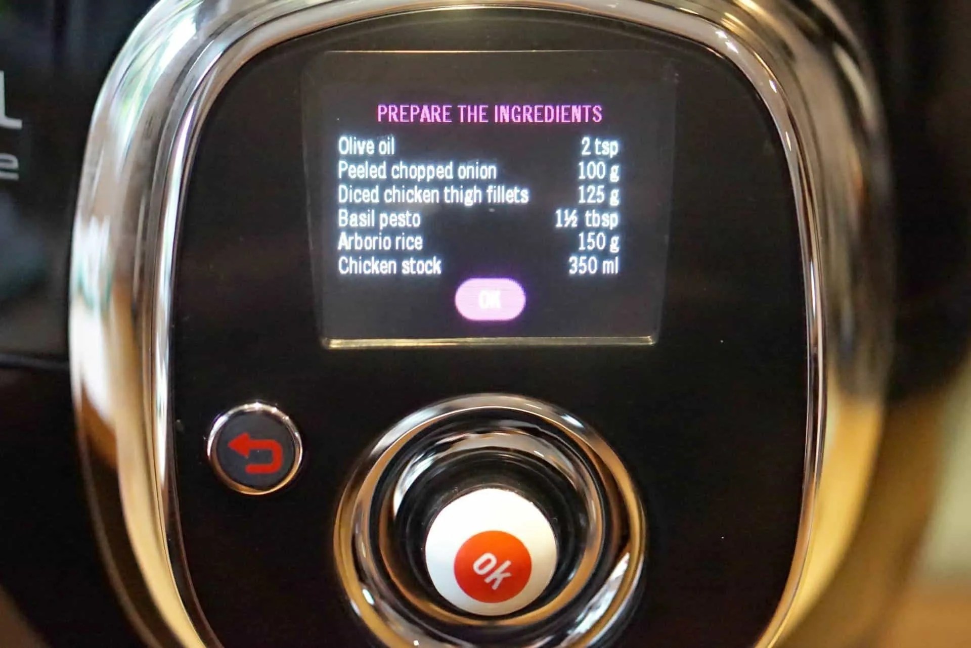 Tefal Cook4Me Recipes ⋆ Quick And Easy Chicken Risotto