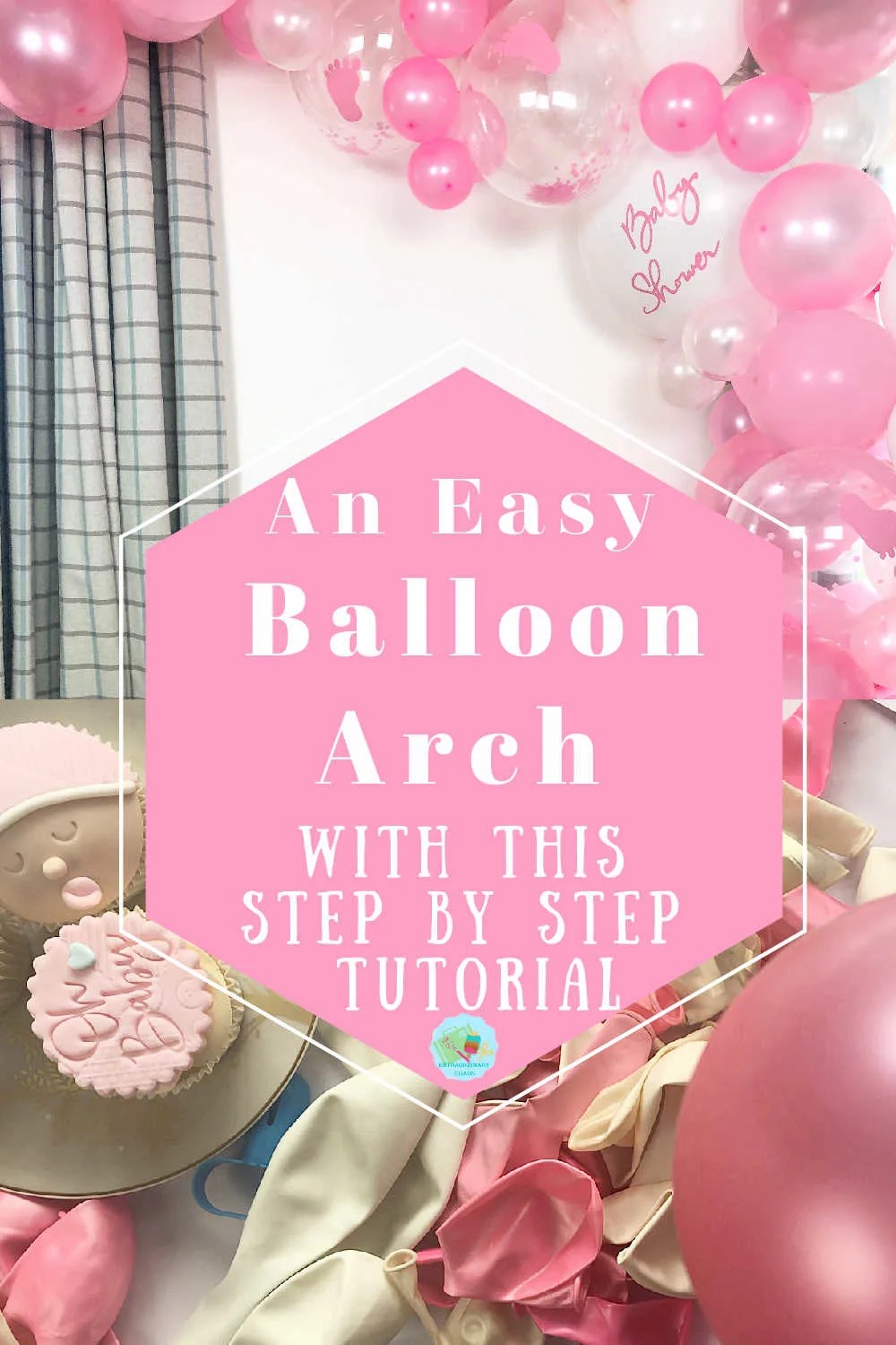 Make A Balloon Arch With Tape (And Cricut Vinyl Make A Balloon Arch With Tape (And Cricut Vinyl