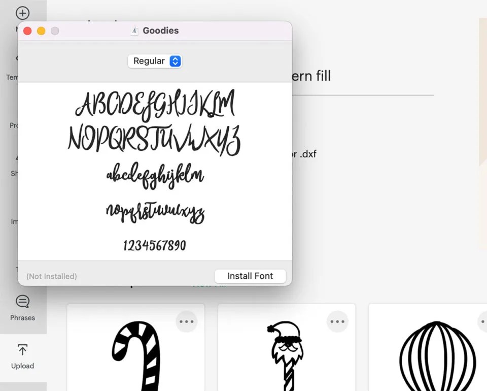 How To Upload Fonts To Cricut ( 2022 update) ⋆ Extraordinary Chaos