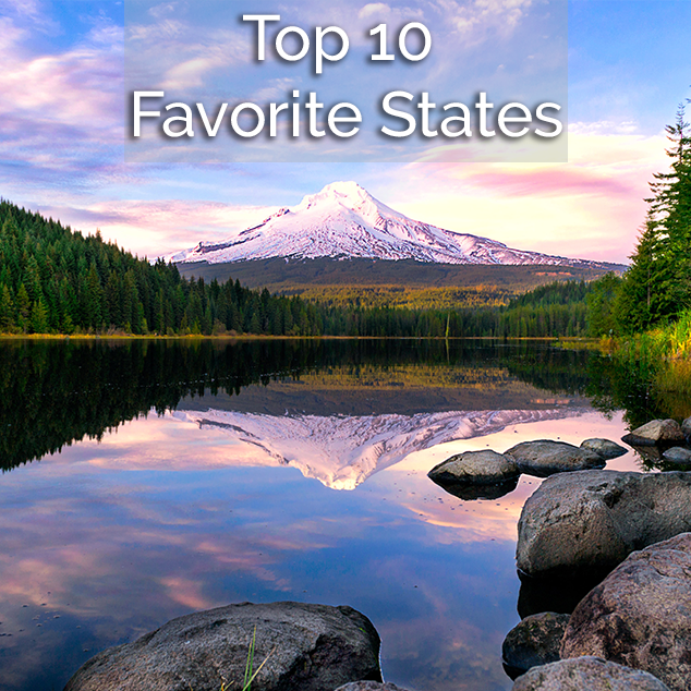 Top 10 Favorite States Extra Pack of Peanuts