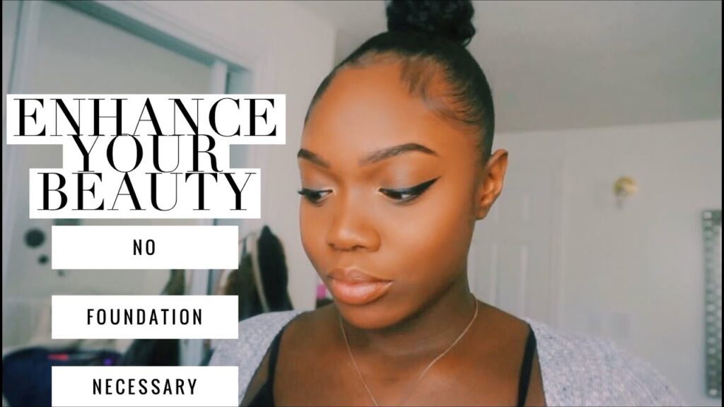 NO Foundation Makeup Tutorial for Dark Skin EXTRASHADE