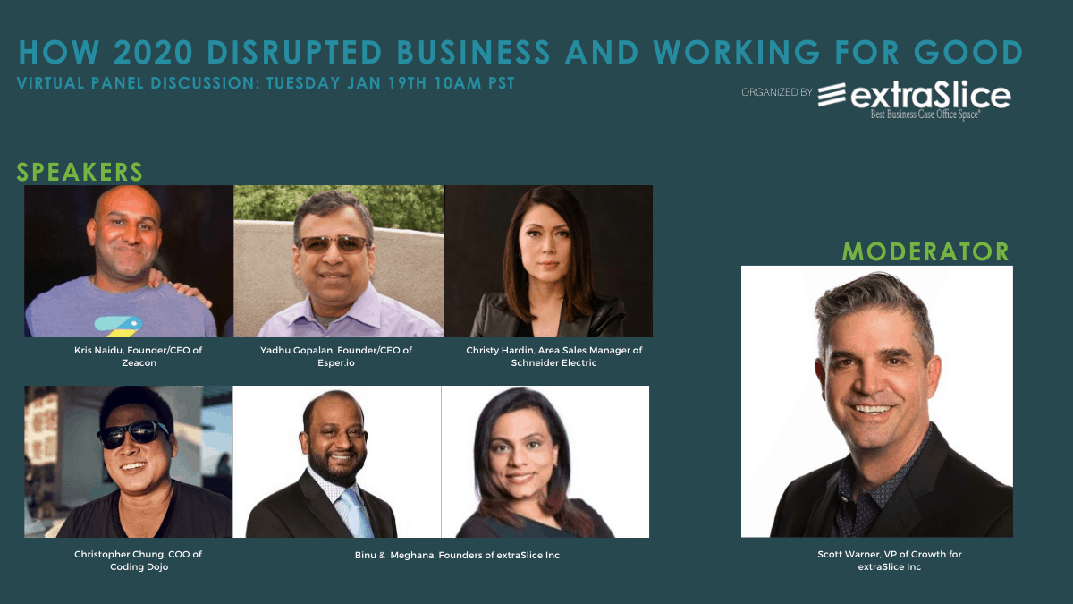 Panel Discussion How 2020 Disrupted Business and Working for Good