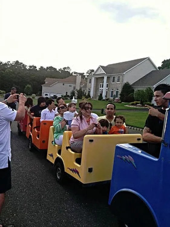 Trackless Train Rentals Extravaganza Entertainment LLC Howell Township
