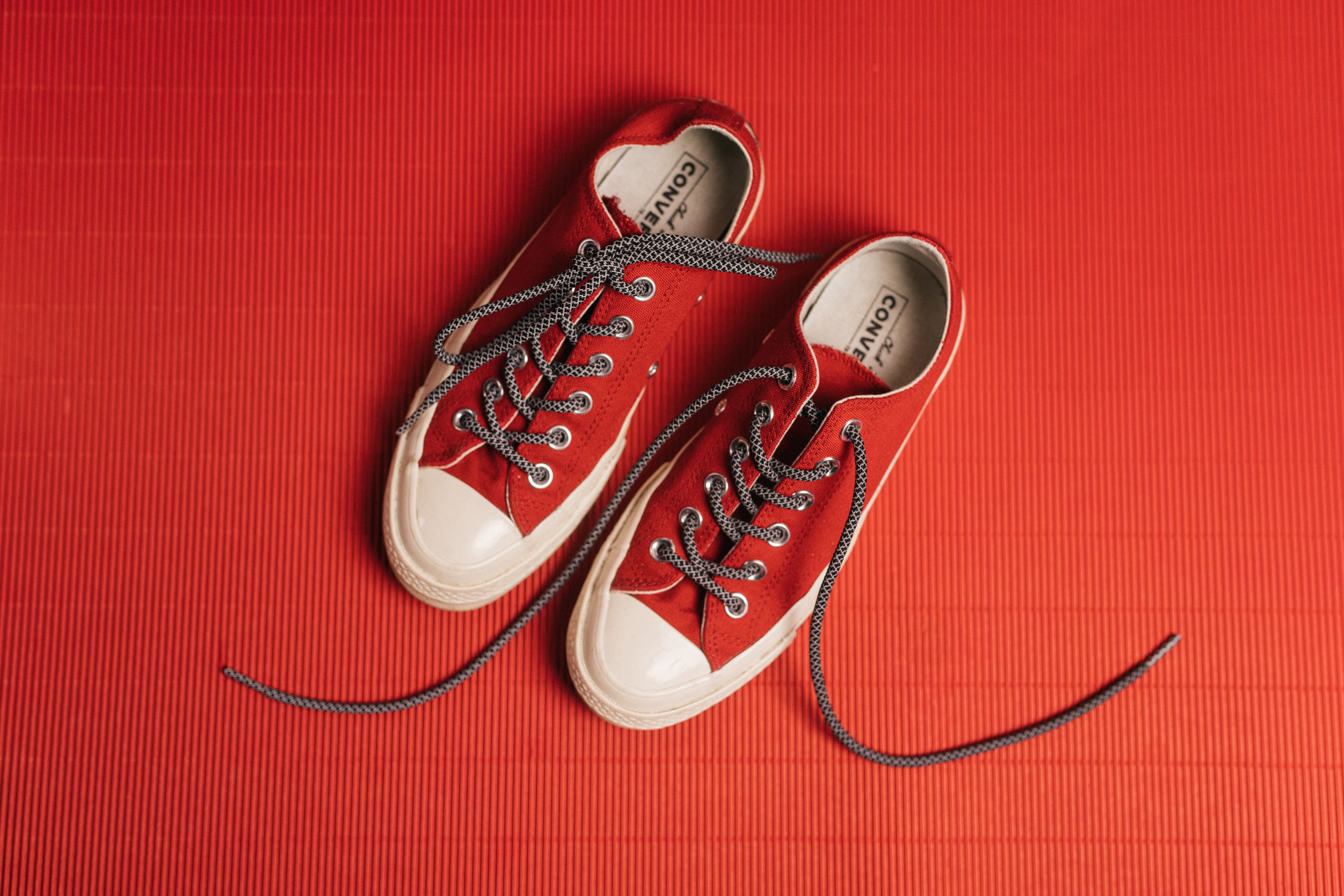 Jet Black reflective shoelaces ExtraWize