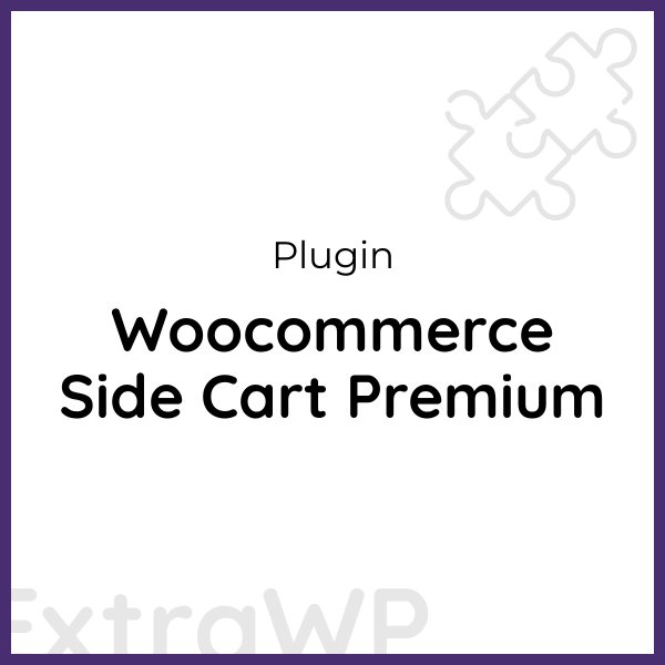 Side Cart Premium » ExtraWP