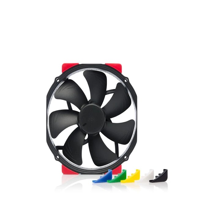 Ventilator PC Noctua NFA15 HSPWM Chromax Line Black Swap Extreme