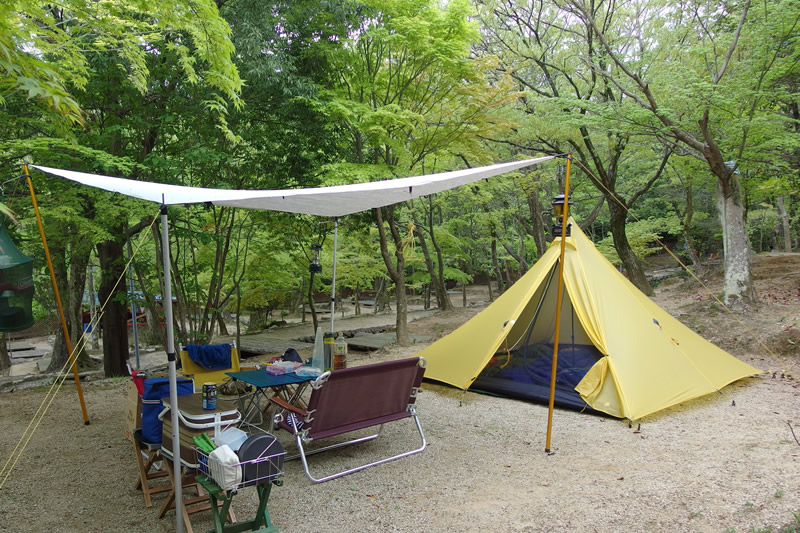 夜景が見える尾高キャンプ場〜GW奈良・三重遠征その3 Extreme Freak