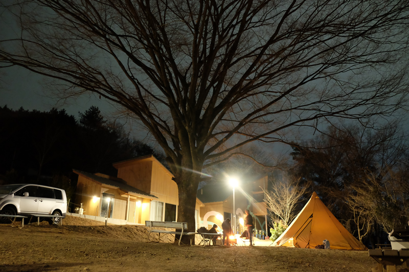 創作の森おびなで貸し切りキャンプ Extreme Freak