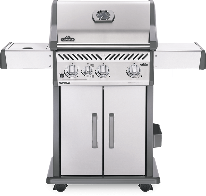 Napoleon Rogue XT 425 SIB Freestanding Gas Grill With Infrared Side