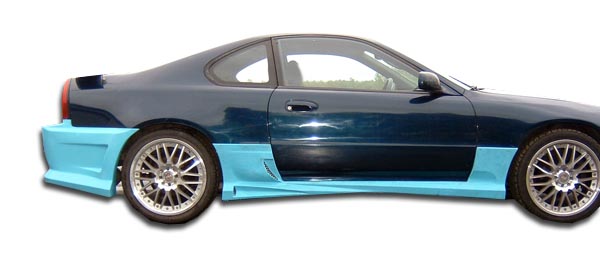1992 Honda Prelude Fiberglass+ Sideskirts Body Kit - 1992-1996 Honda