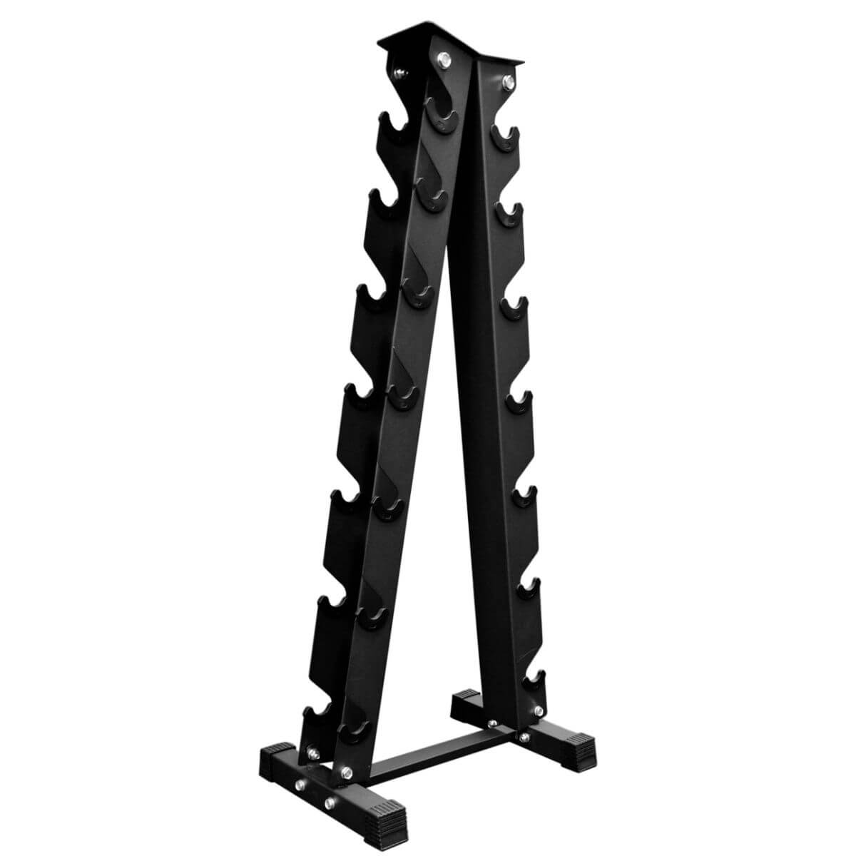 EXTREME FITNESS 7 PAIR HEX DUMBBELL SET AND STORAGE RACK Extreme Fitness