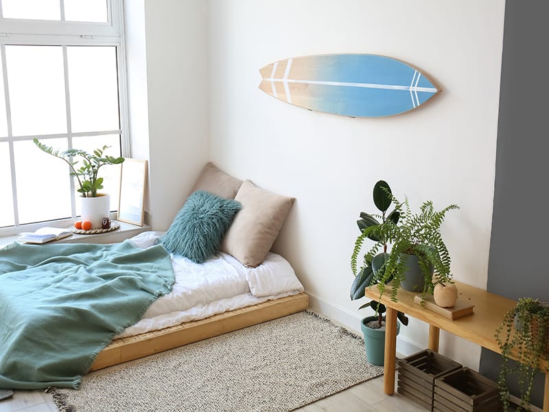 How to Hang a Surfboard on a Wall