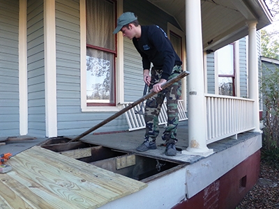 Repair for an Old Wooden Porch - Extreme How To