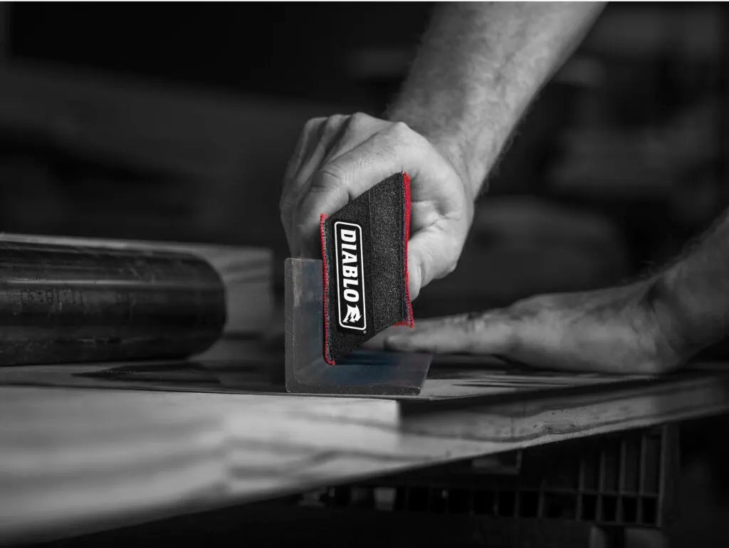 Diablo Tools Launches Industry First Reusable Hand Sanding Tool