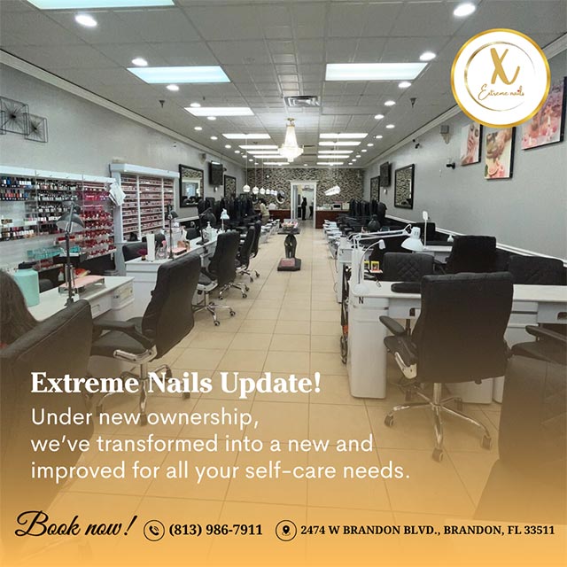 Extreme Nails Best Nail Salon Near Me Brandon, FL 33511
