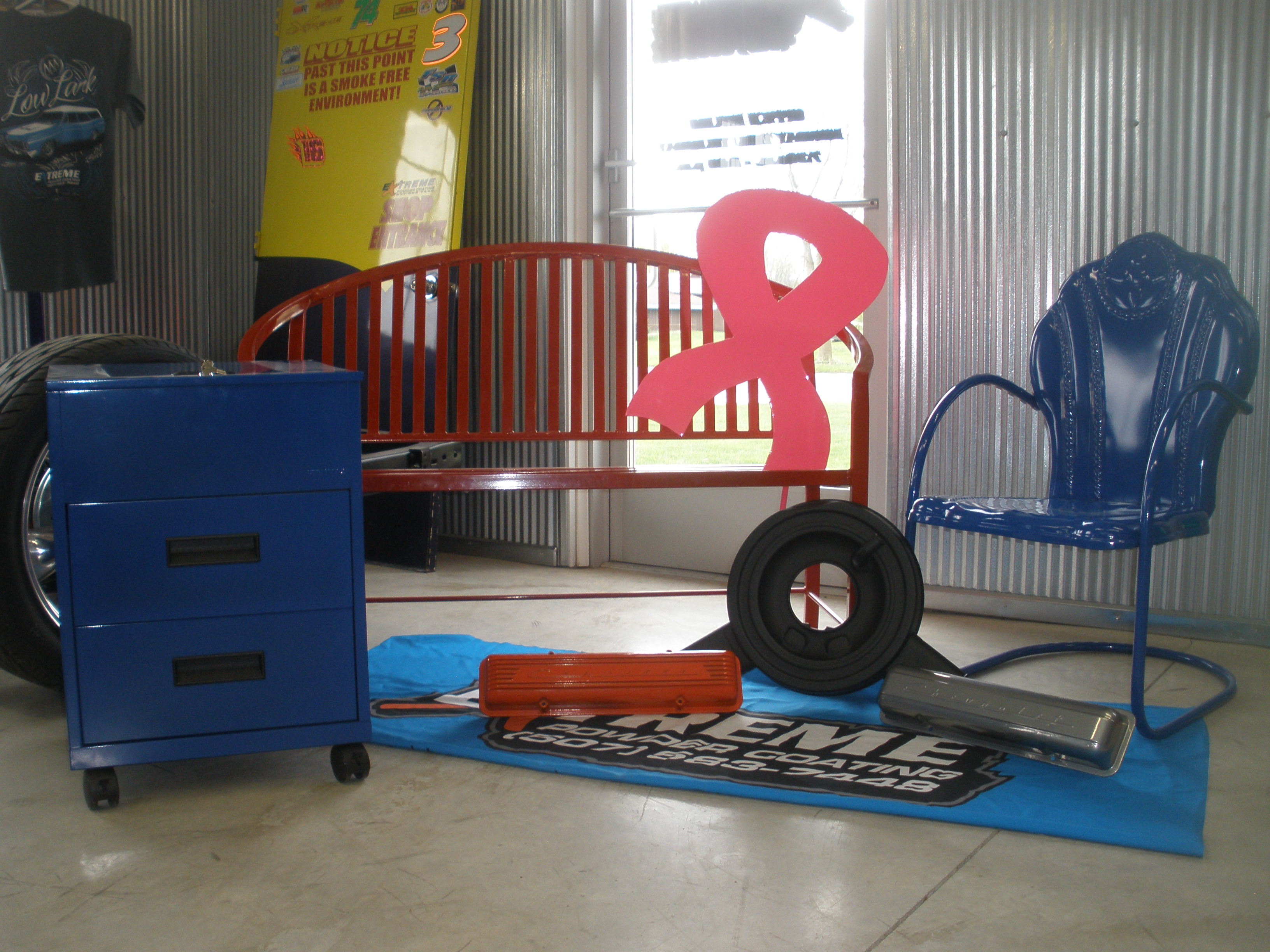 Custom Color Powder Coating Blooming Prairie, Minneapolis, Mankato MN