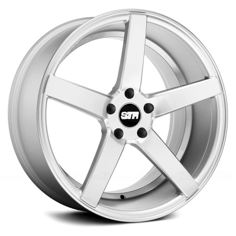 STR Racing 607 Silver with Machined Face
