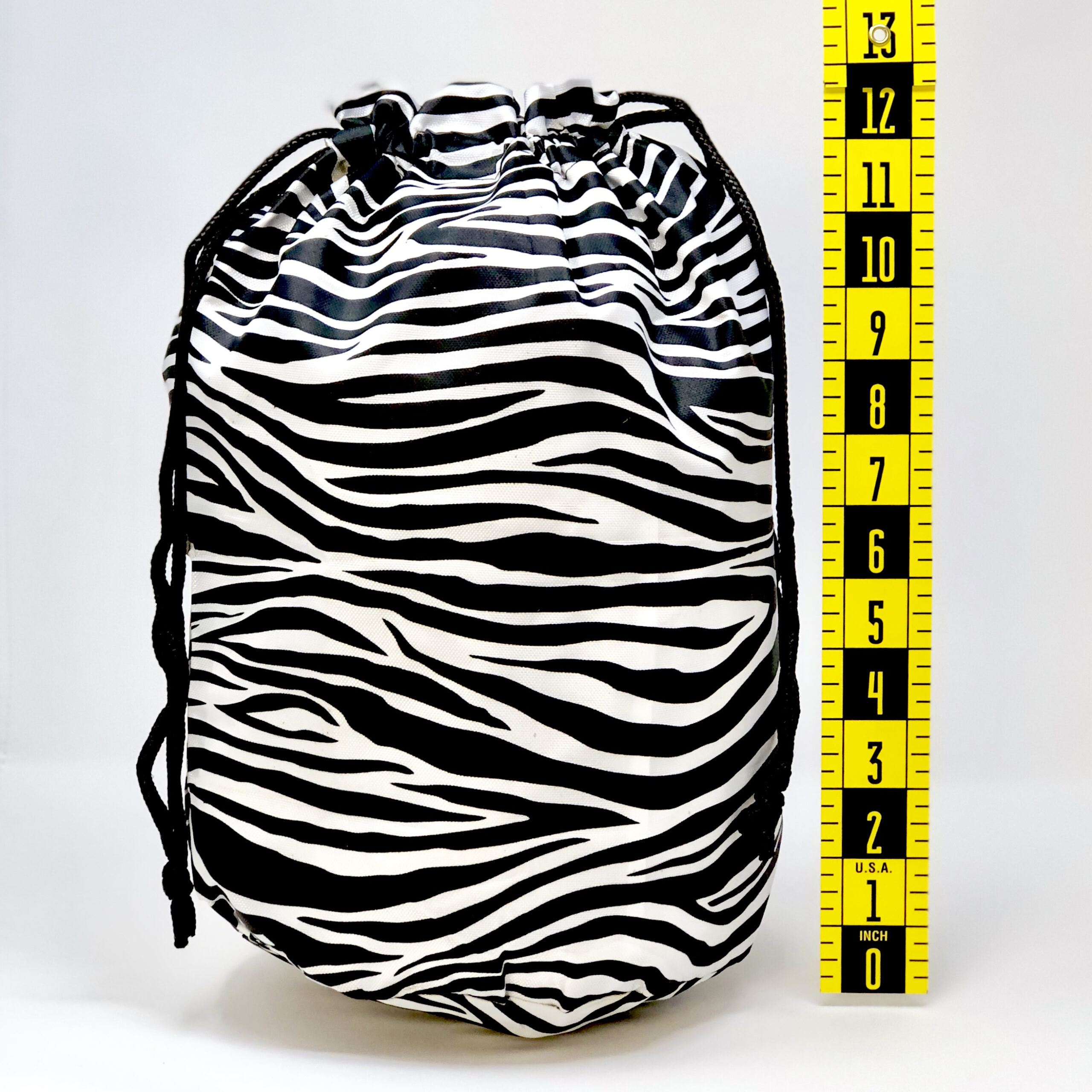 Drawstring Travel Bag Zebra Design EXULTIMATE