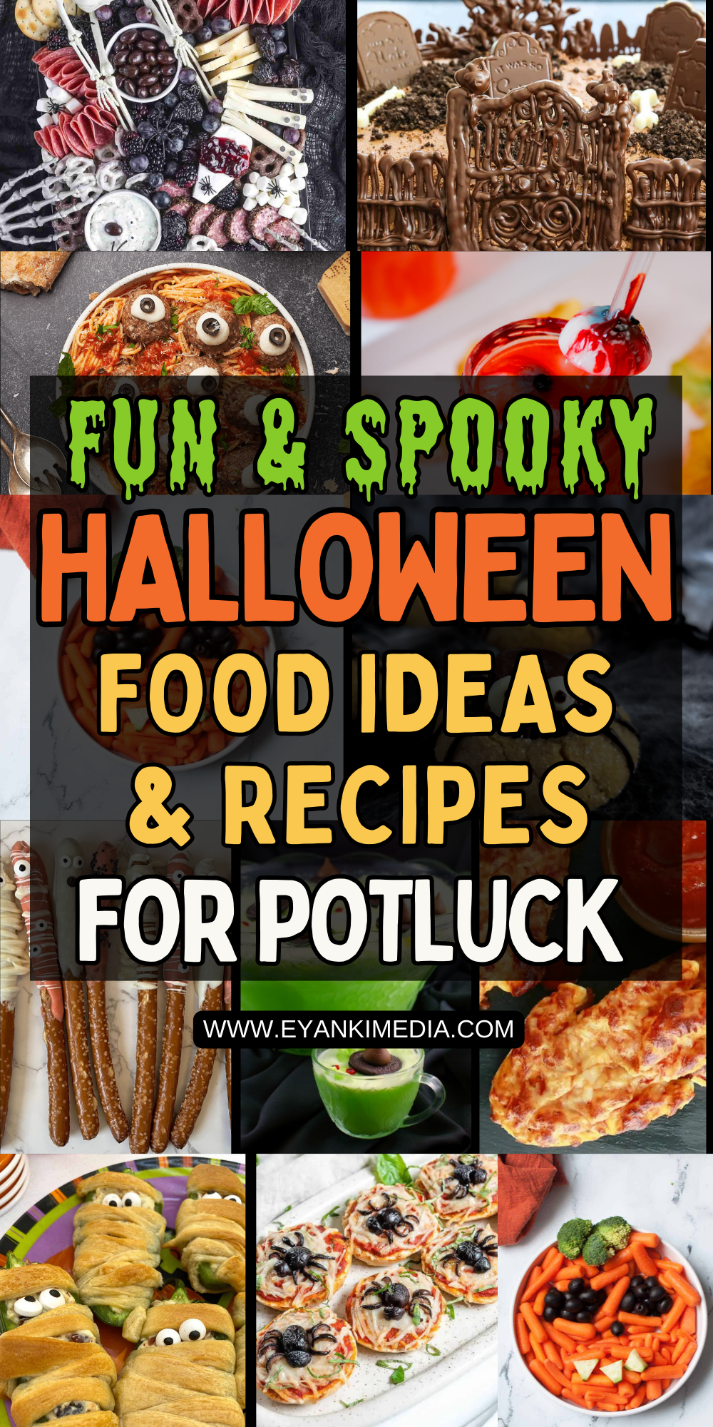 75 Fun Spooky Halloween Potluck Ideas For Halloween Party