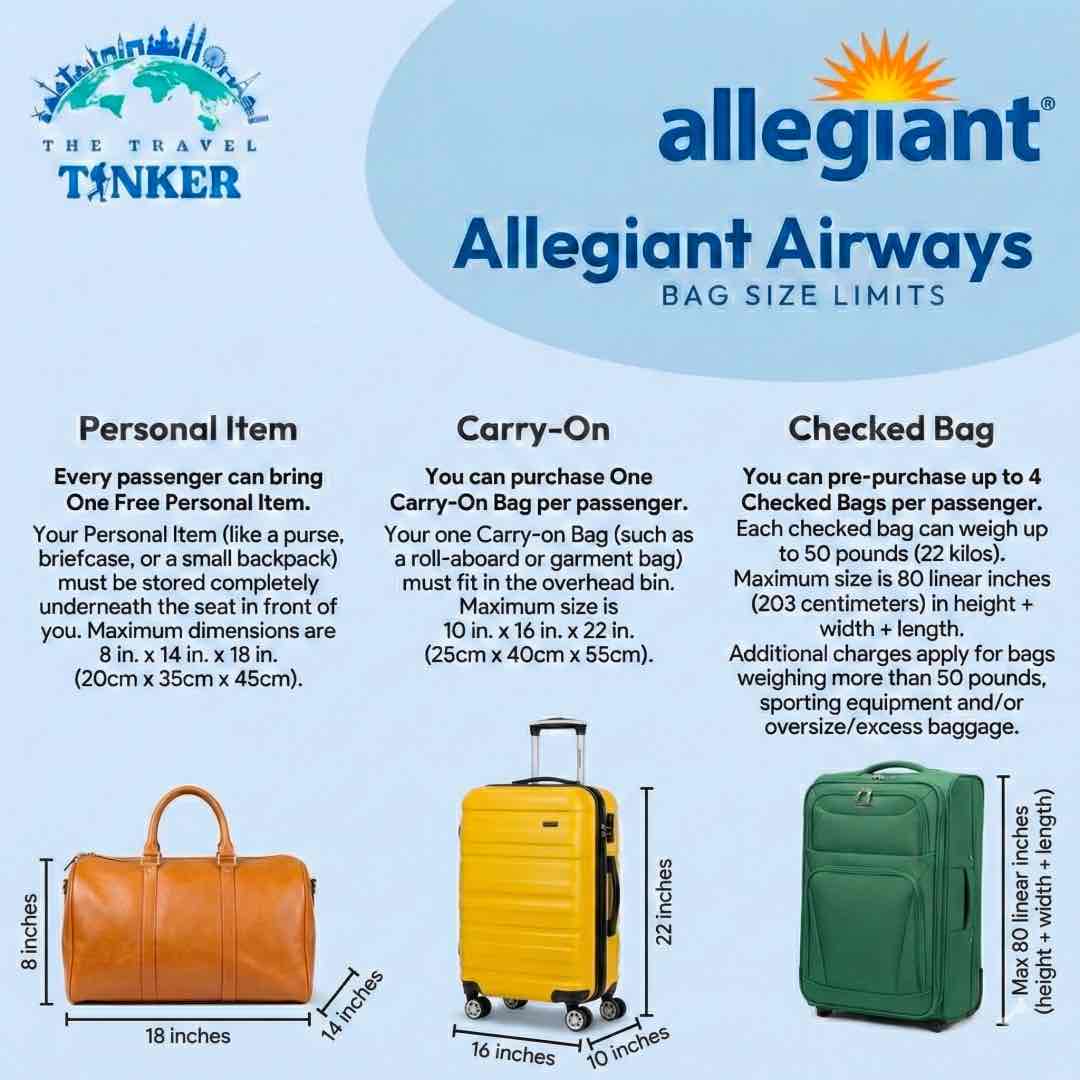 Allegiant Air 2026 Baggage Allowance A Simple Guide To Hand Hold