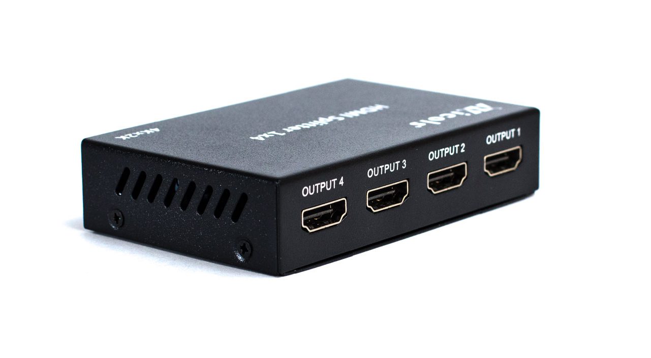 SPLITTER HDMI 4 PUERTOS 4K (1X4) E&C System