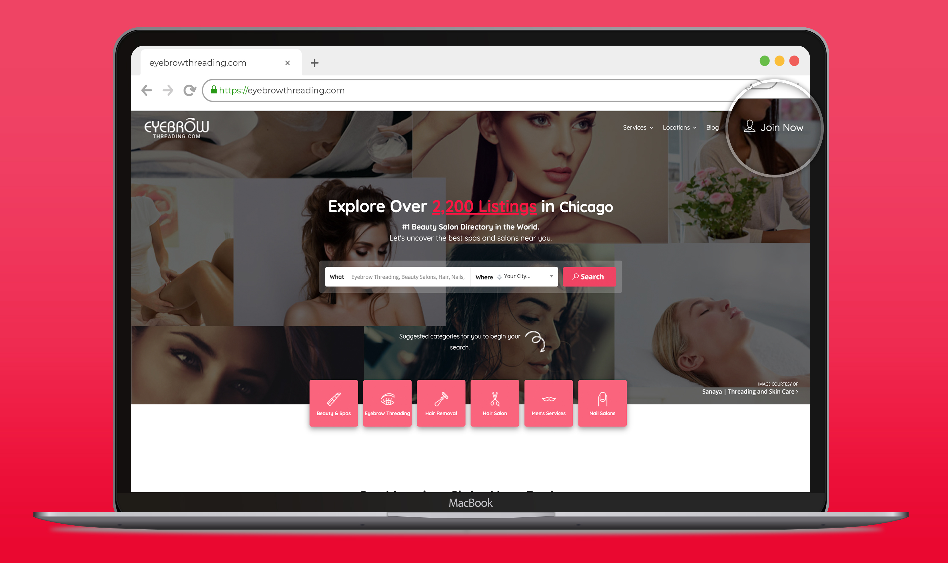 Features Search Beauty Salons Near Me