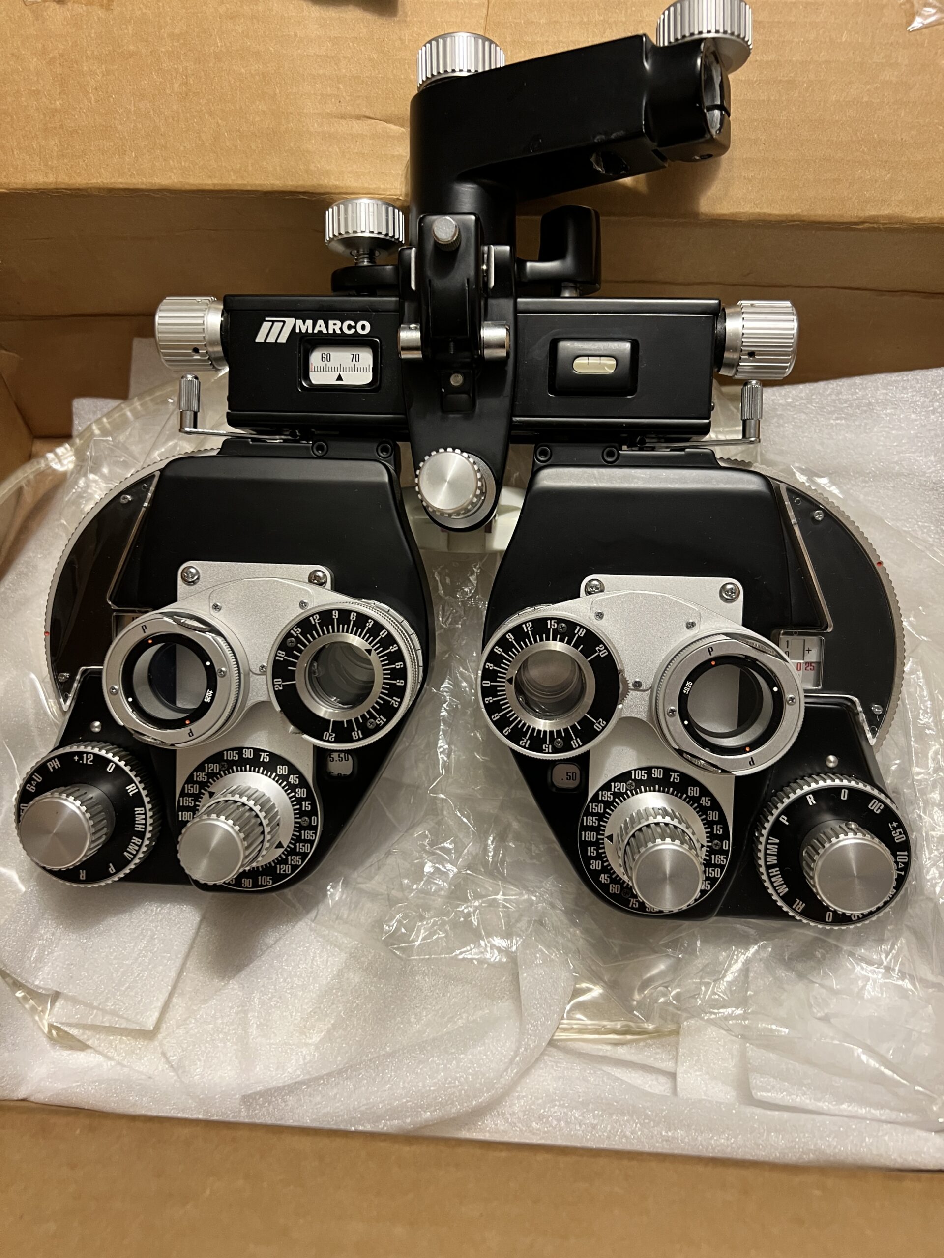 MARCO RT1 MANUAL + CYLINDER PHOROPTER WECI