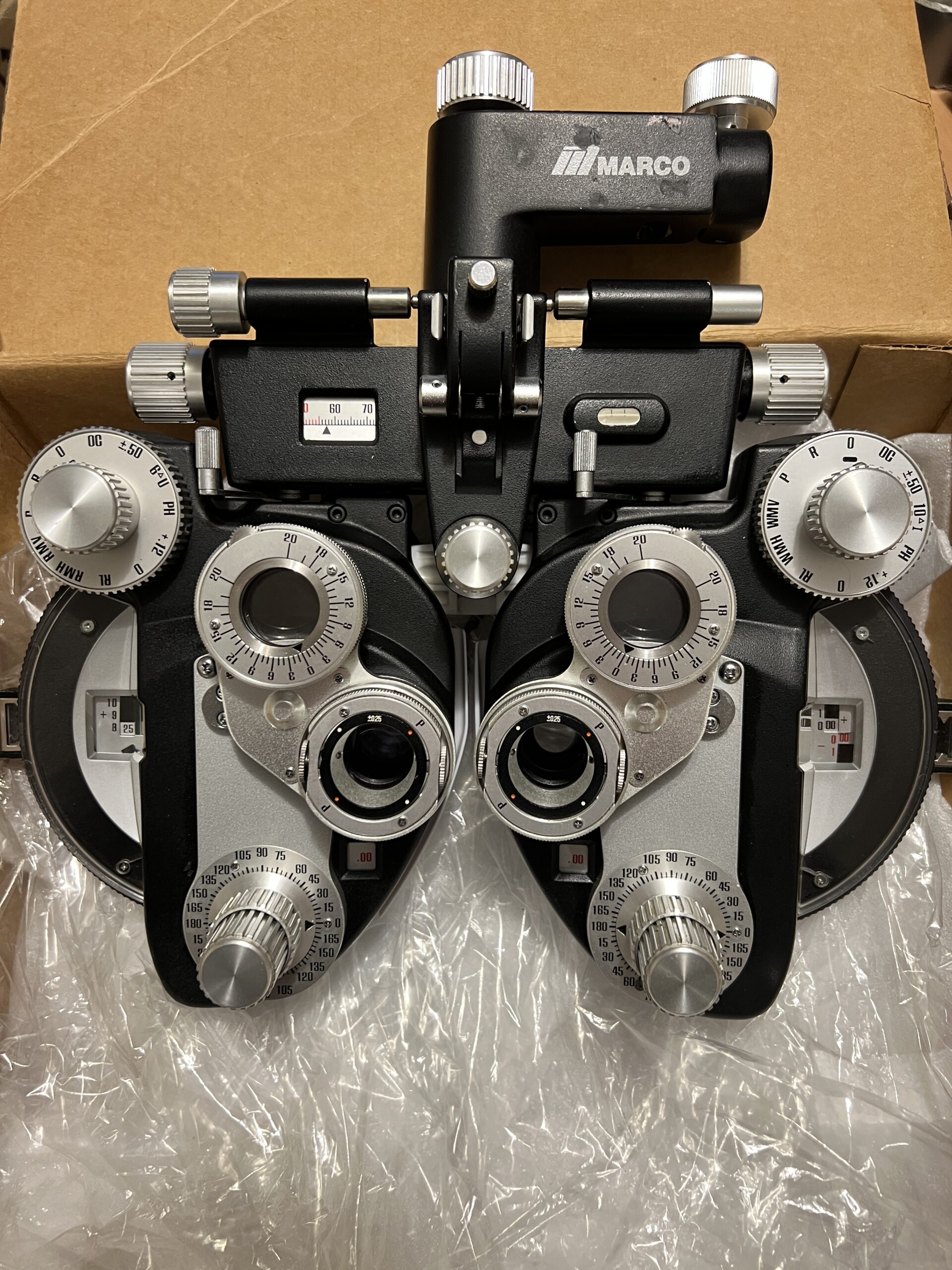 MARCO RT25 + CYLYINDER PHOROPTER LIKE NEW CONDITION WECI