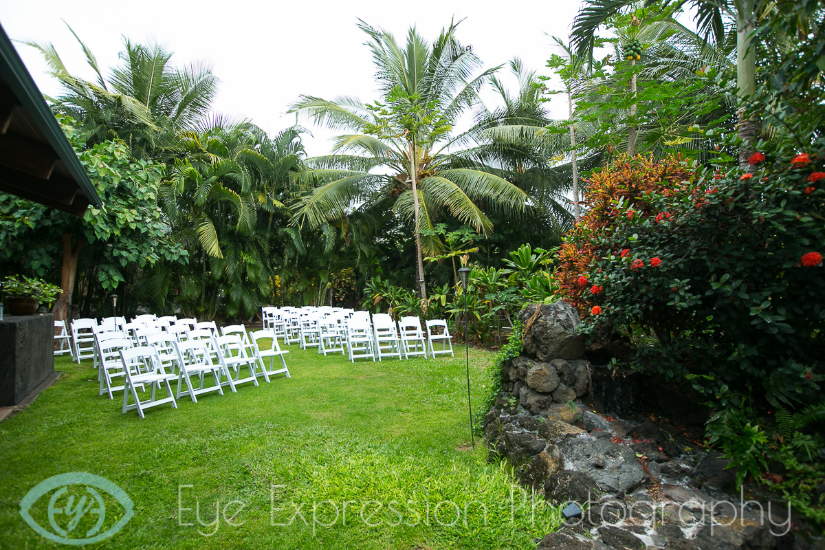 Kona Wedding at the Ohana Retreat at the Kona Plantation Eye Expression, Kona, HI