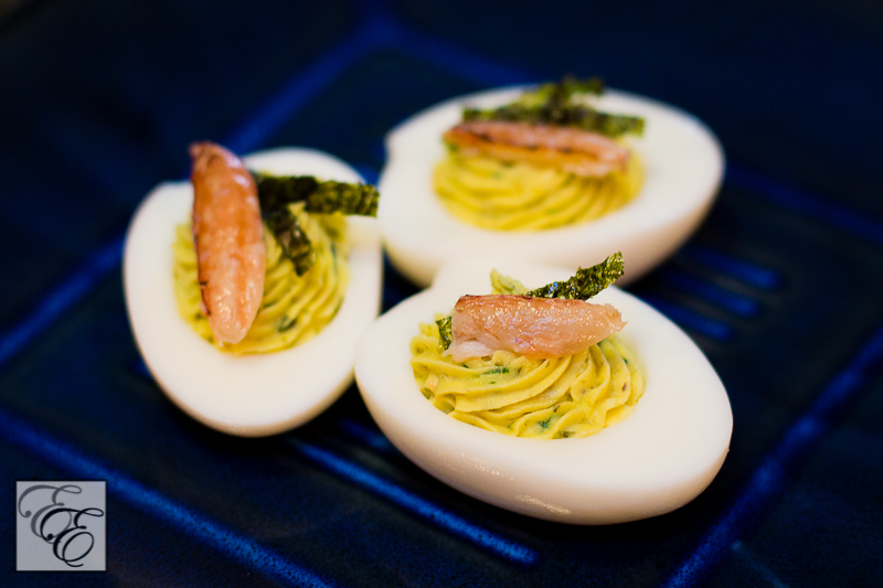 Japanese ‘sushi’ riff on deviled eggs