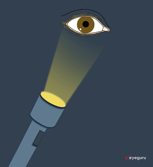 How to examine the pupil EyeGuru