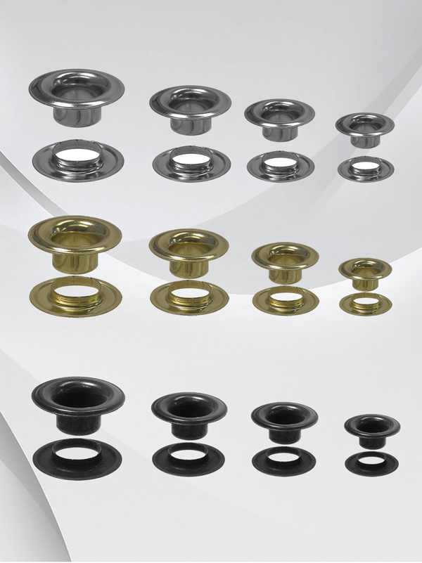 304 Stainless Steel and Brass Corrosion Resistant OblongEyelets