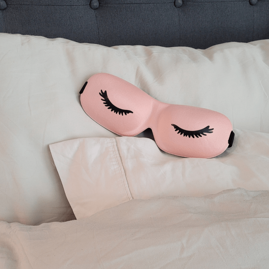 3D Contoured Sleeping Mask Eye Love Lashes YVR