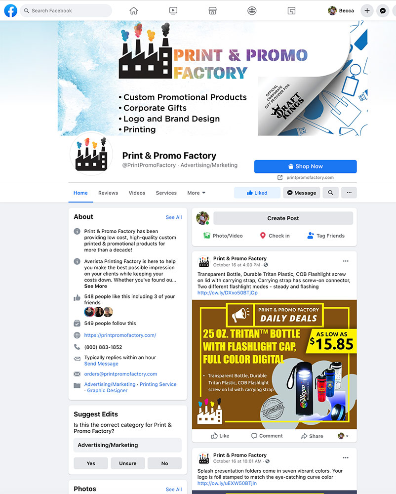 Eyely Design Digital Graphic Design for a Print & Promo Company Eyely