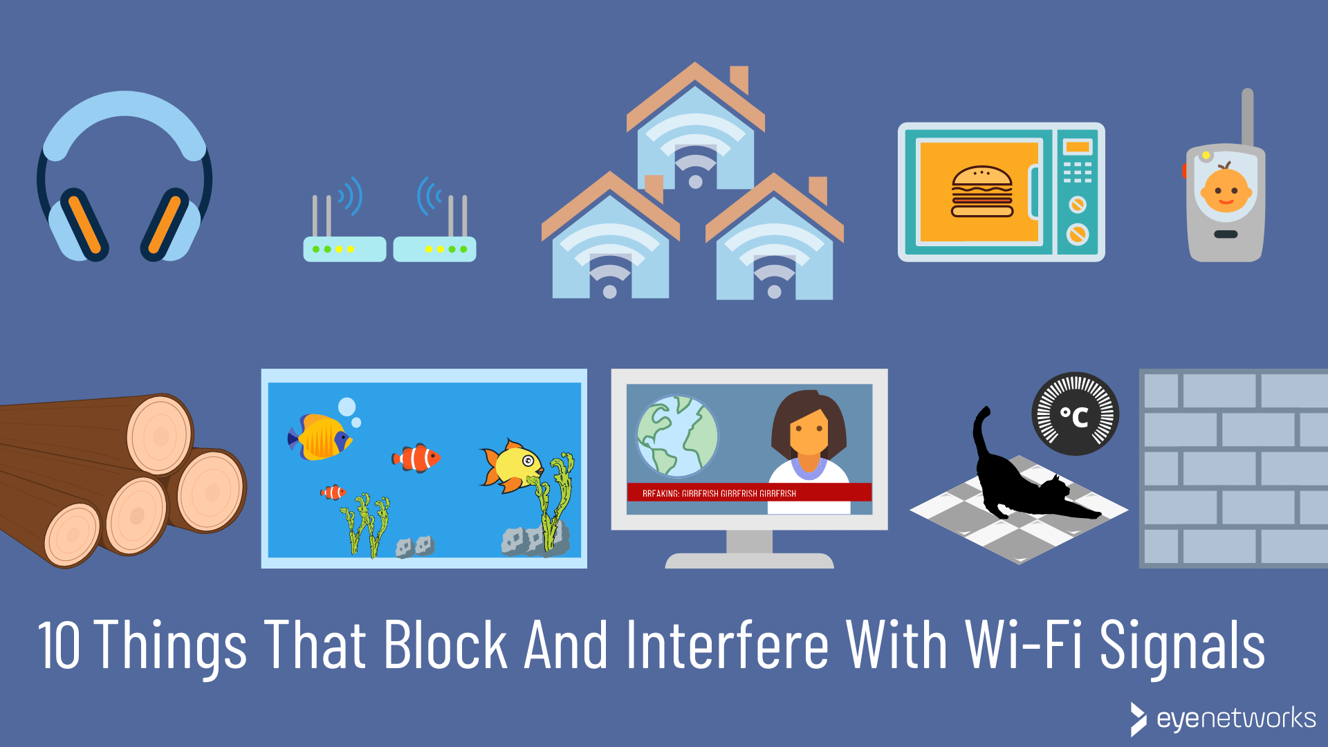 10 Things in Your Home that Interfere with and Block WiFi Signals