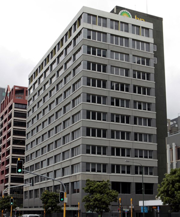 Wellington office building Eye of the Fish
